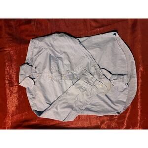 Classic Collection Shirt Mens 15 32-33 Light Blue Button Up Dress Shirt